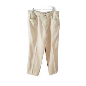 Tommy‎ Bahama 5 Pocket Pants Men's 38x30 Khaki Stretch Tencel Blend Tan